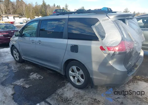 2012 Toyota Sienna Le V6 8 Passenger from USA, damaged, VIN 5TDKK3DC2CS245540